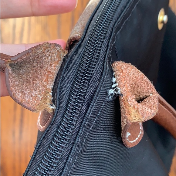 Longchamp Les Pliages Small Black Tote - Picture 4 of 16